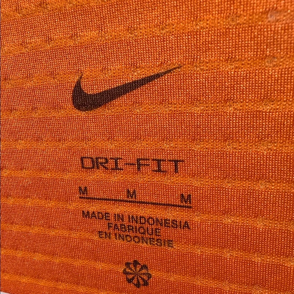Nike running Men's Vibrant Orange Short Sleeve Tee